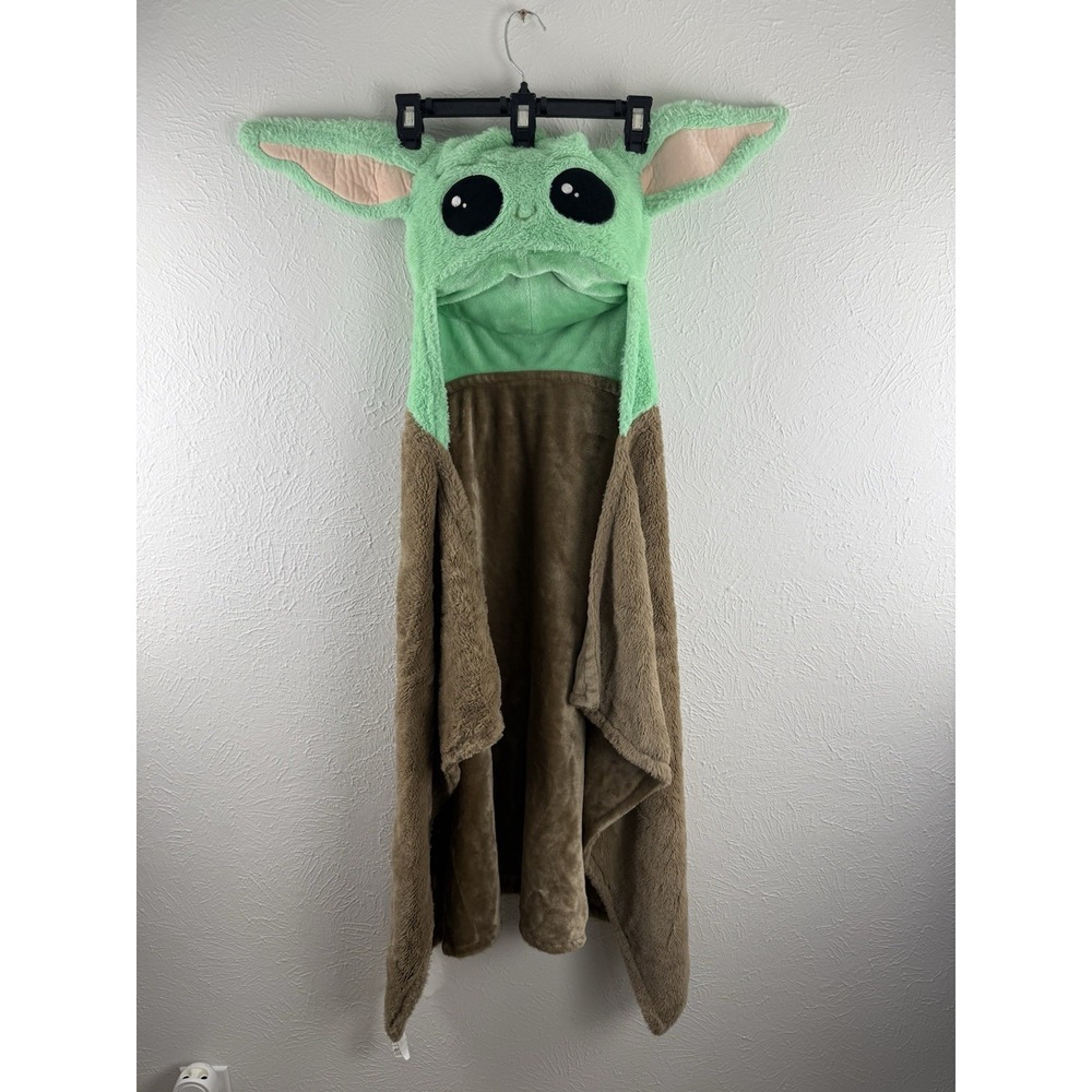 Disney STAR WARS Mandalorian BABY YODA‎ The Child HOODED BATH TOWEL with EARS